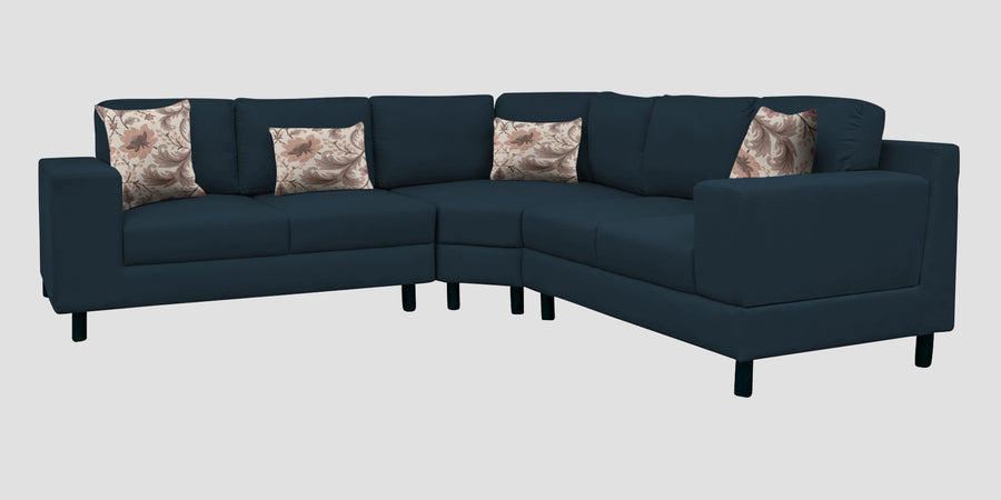 Betty Fabric 6 Seater Rhs Corner Sofa In Cool Blue Colour - Febonic Living