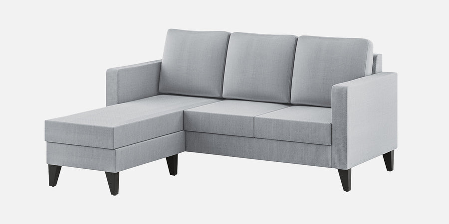 Nori Fabric Rhs Sectional Sofa 2 Lounger In Coin Grey Colour - Febonic Living