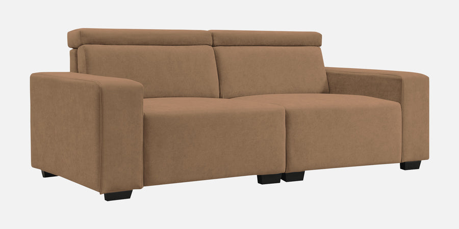 Hiro Fabric 2 Seater Sofa In Dusty Peach Colour - Febonic Living