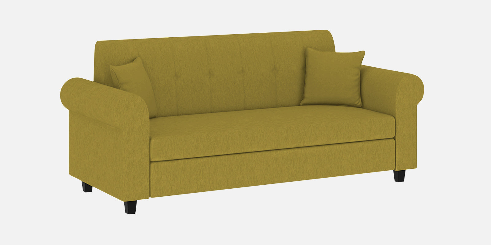 Derado Fabric 3 Seater Sofa in Parrot Green Colour