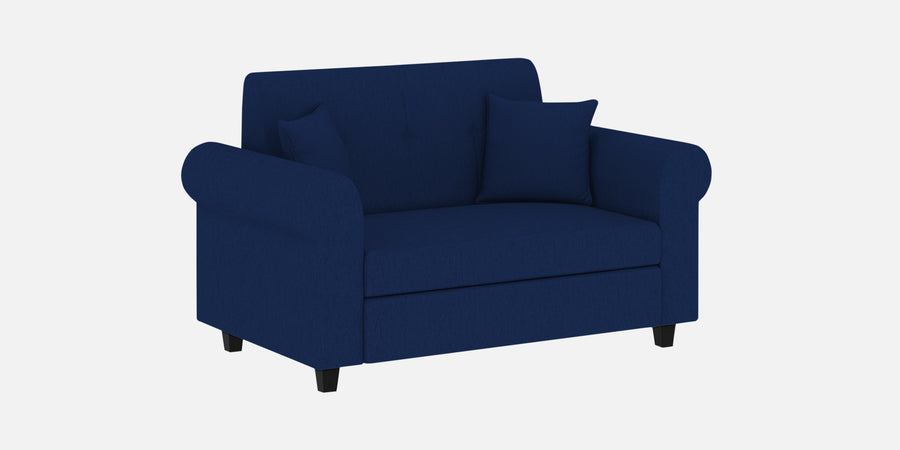 Derado Fabric 2 Seater Sofa In Royal Blue Colour - Febonic Living
