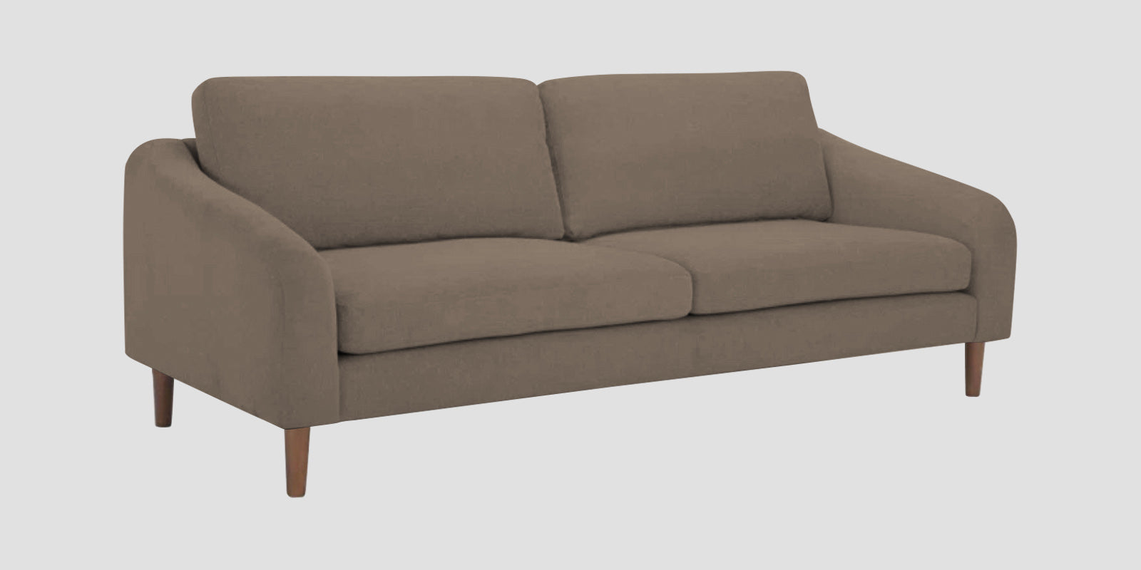 Elara Fabric 3 Seater Sofa in Hazel Beige Colour - Febonic Living