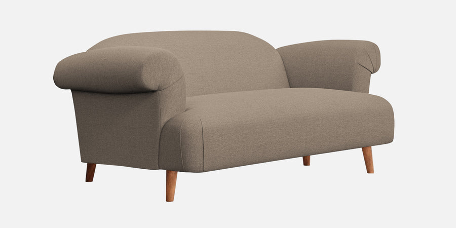 Barber Fabric 2 Seater Sofa In Hazel Beige Colour - Febonic Living