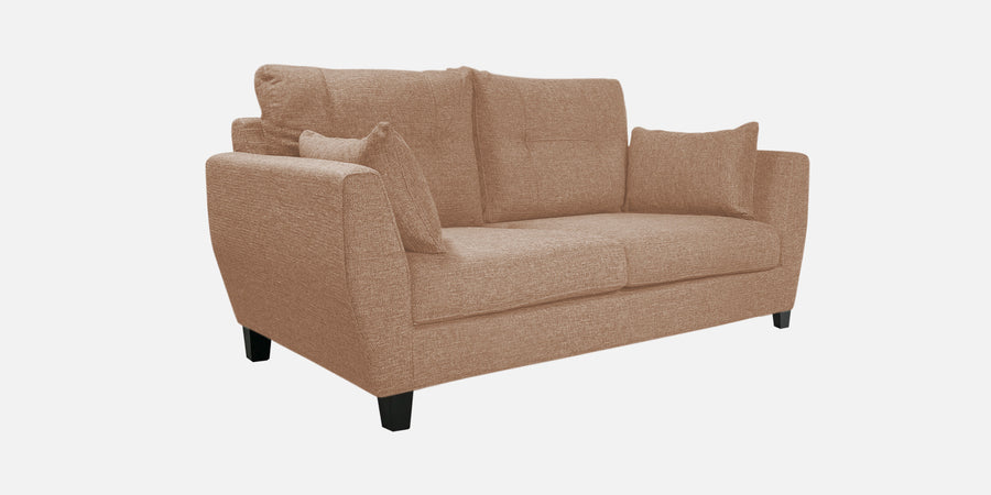 Mario Fabric 2 Seater Sofa In Cosmic Beige Colour - Febonic Living