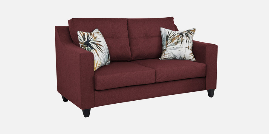 Welly Fabric 2 Seater Sofa In Blaze Red Colour - Febonic Living