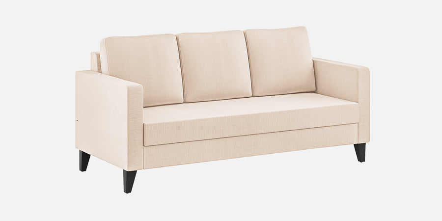 Nori Fabric 3 Seater Sofa In Woom Beige Colour - Febonic Living