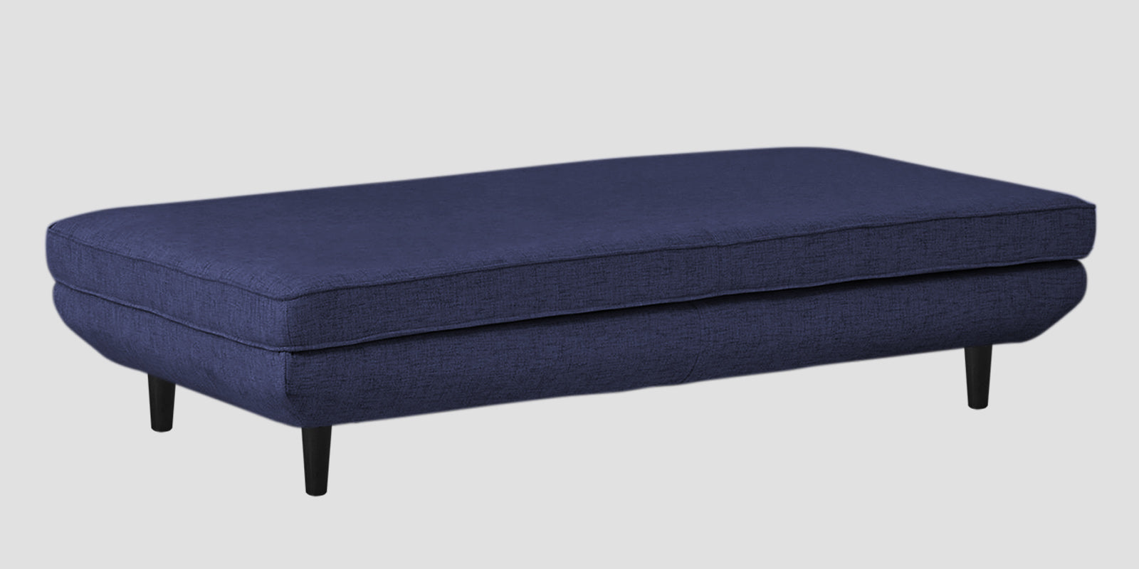 Hiver Fabric Day Bed Sofa In Slate Blue Colour With Back Rest - Febonic Living