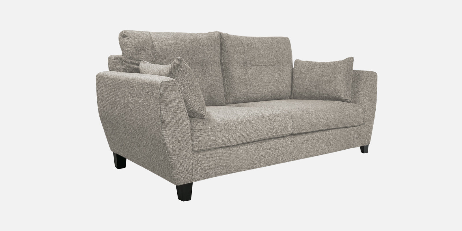 Mario Fabric 2 Seater Sofa in Ash Grey Colour