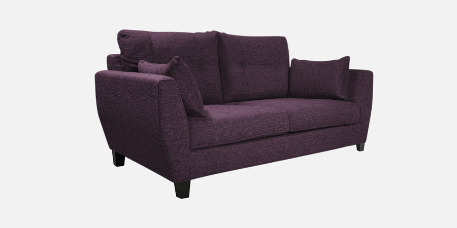Mario Fabric 2 Seater Sofa In Greek Purple Colour - Febonic Living
