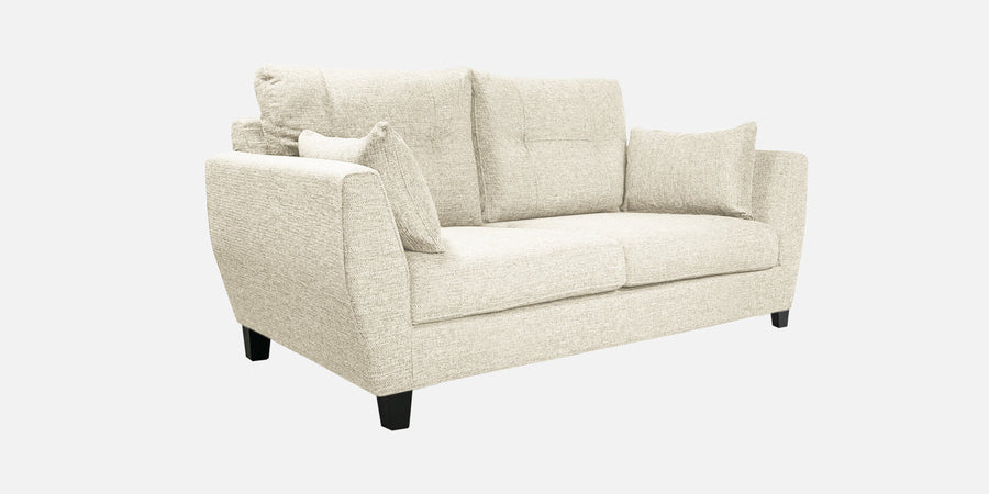 Mario Fabric 2 Seater Sofa In Ivory Cream Colour - Febonic Living