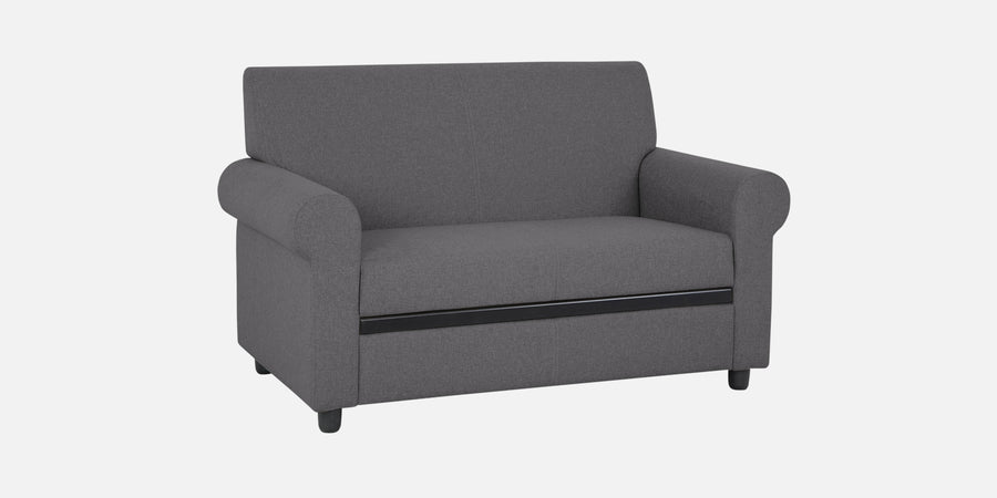 Ribby Fabric 2 Seater Sofa In Sudo Grey Colour - Febonic Living