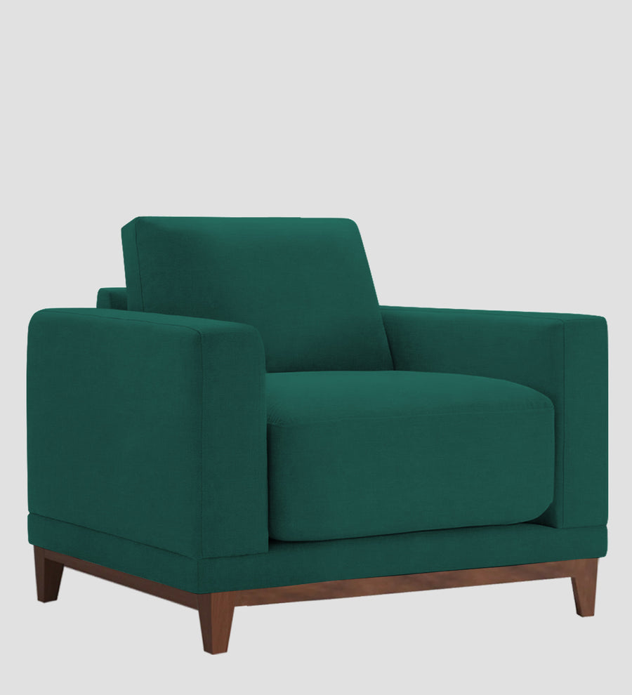 Esha Fabric 1 Seater Sofa In Sage Green Colour - Febonic Living