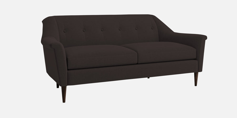 Homer Fabric 3 Seater Sofa In Pebble Brown Colour - Febonic Living