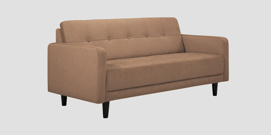 Noha Fabric 2 Seater Sofa In Cosmic Beige Colour - Febonic Living
