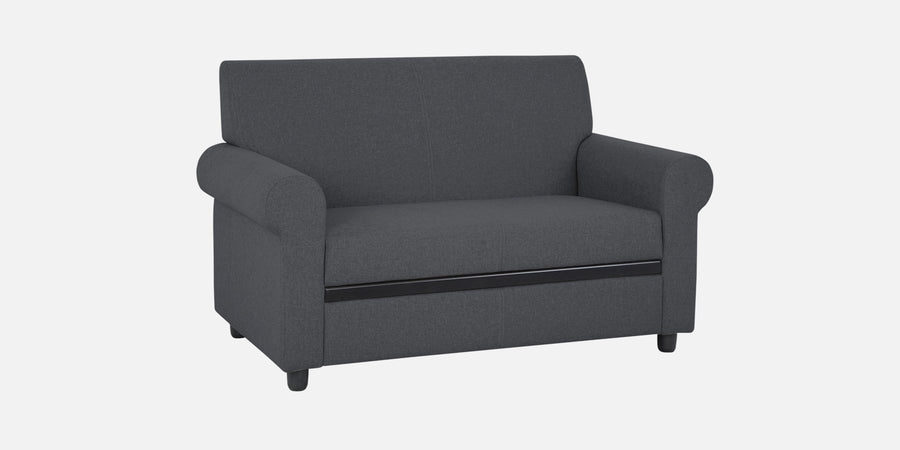 Ribby Fabric 2 Seater Sofa In Maba Grey Colour - Febonic Living