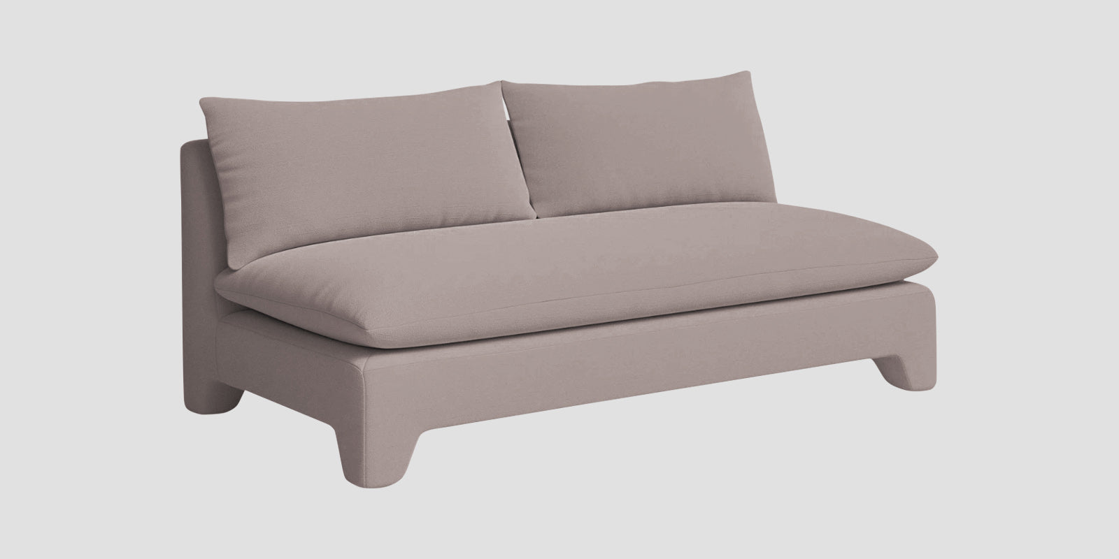 Azura Fabric 3 Seater Sofa In Almond Beige Colour - Febonic Living