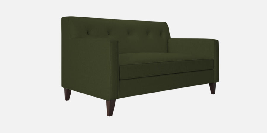 Miller Fabric 2 Seater Sofa In Olive Green Colour - Febonic Living