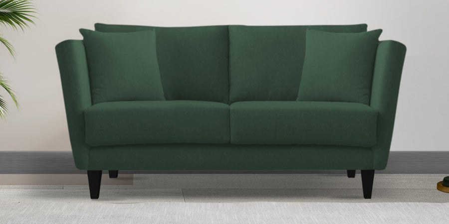 Norway Velvet 2 Seater Sofa In Amazon Green Colour - Febonic Living