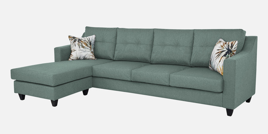 Welly Fabric Rhs Sectional Sofa 3 Lounger In Suka Blue Colour - Febonic Living