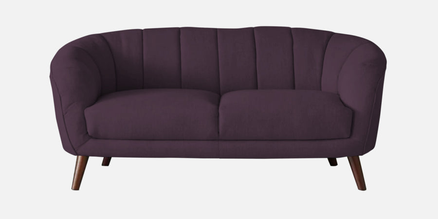 Benjamin Fabric 2 Seater Sofa In Greek Purple Colour - Febonic Living