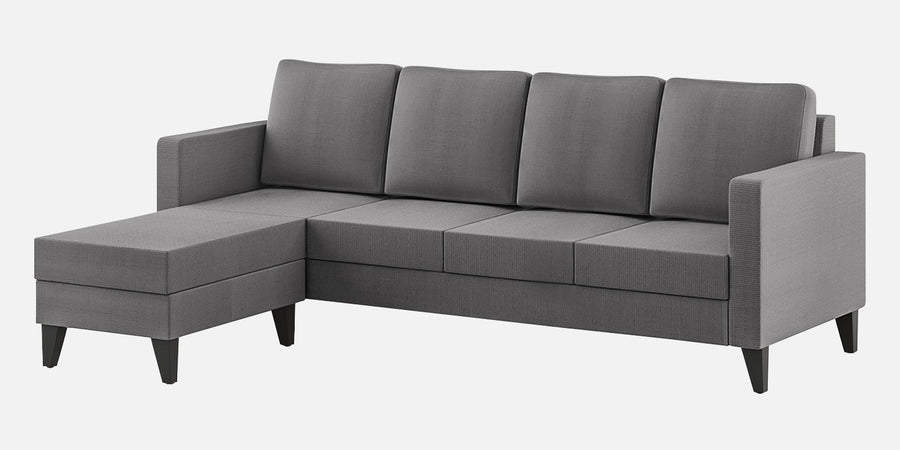 Nori Fabric Rhs Sectional Sofa 3 Lounger In Sudo Grey Colour - Febonic Living