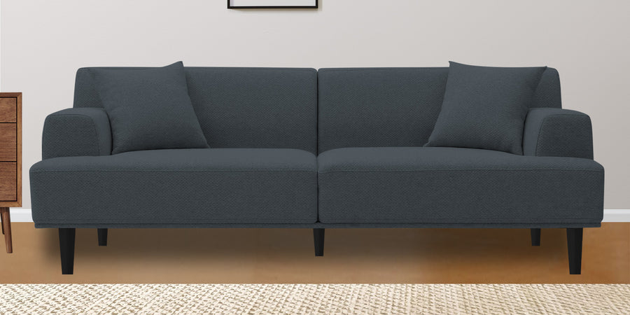 Cobby Fabric 3 Seater Sofa In Duby Grey Colour - Febonic Living
