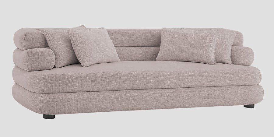 Wener Fabric 3 Seater Sofa In Almond Beige Colour - Febonic Living