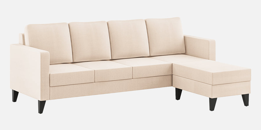 Nori Fabric Lhs Sectional Sofa 3 Lounger In Woom Beige Colour - Febonic Living