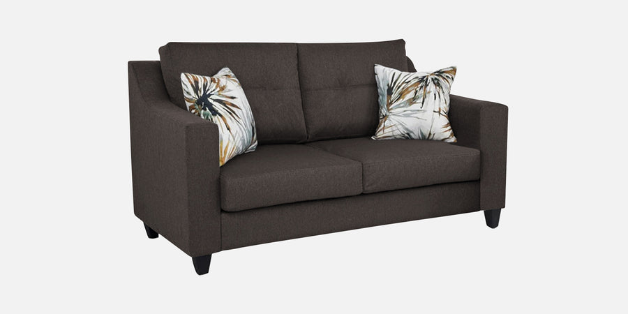 Welly Fabric 2 Seater Sofa In Caspa Brown Colour - Febonic Living