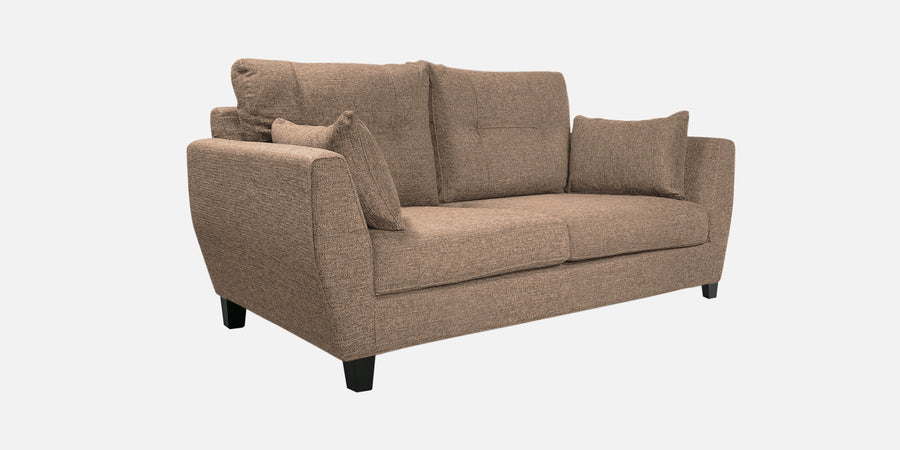 Mario Fabric 2 Seater Sofa In Cookie Beige Colour - Febonic Living