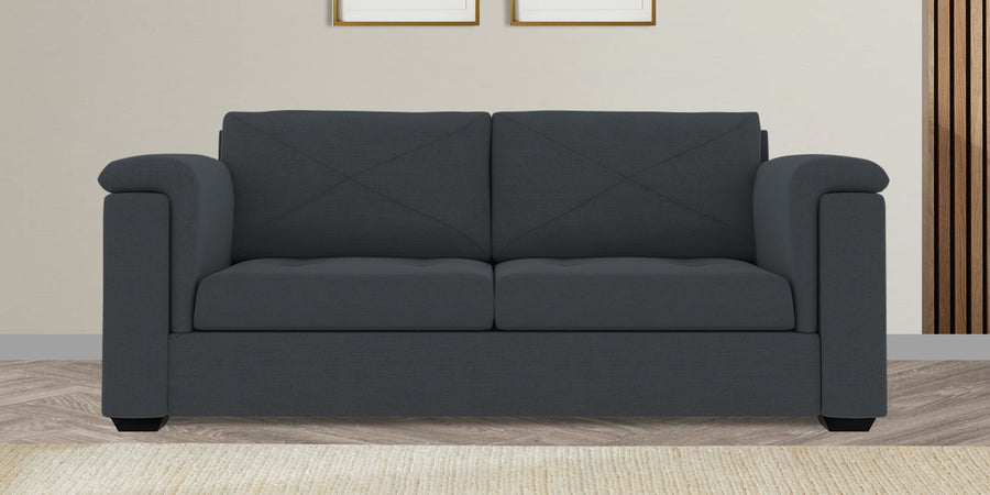 Andres Fabric 3 Seater Sofa In Dub Grey Colour - Febonic Living