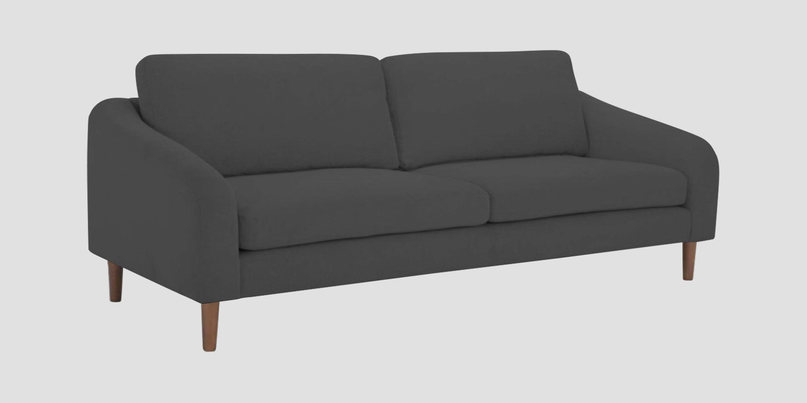 Elara Fabric 3 Seater Sofa in Stone Grey Colour - Febonic Living