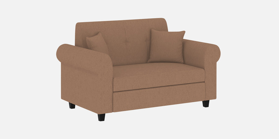 Derado Fabric 2 Seater Sofa In Cosmic Beige Colour - Febonic Living