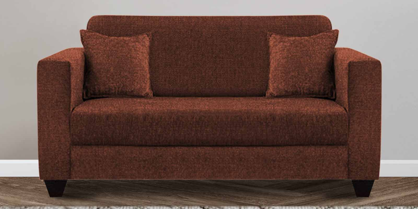 Nebula Fabric 2 Seater Sofa in Coffee Brown Colour