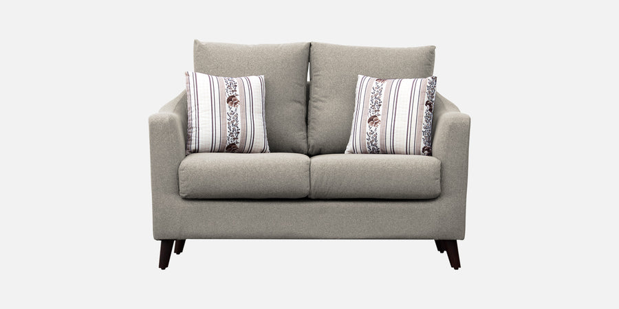 Kevin Fabric 2 Seater Sofa In Ash Grey Colour - Febonic Living