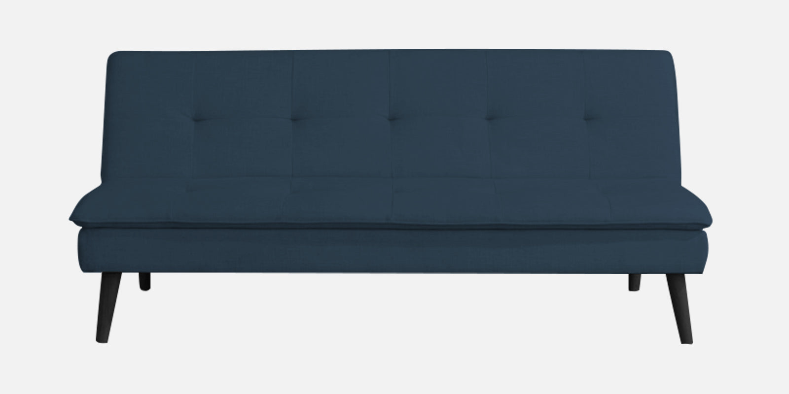 Toner Fabric Convertible Sofa Cum Bed In Light Blue Colour