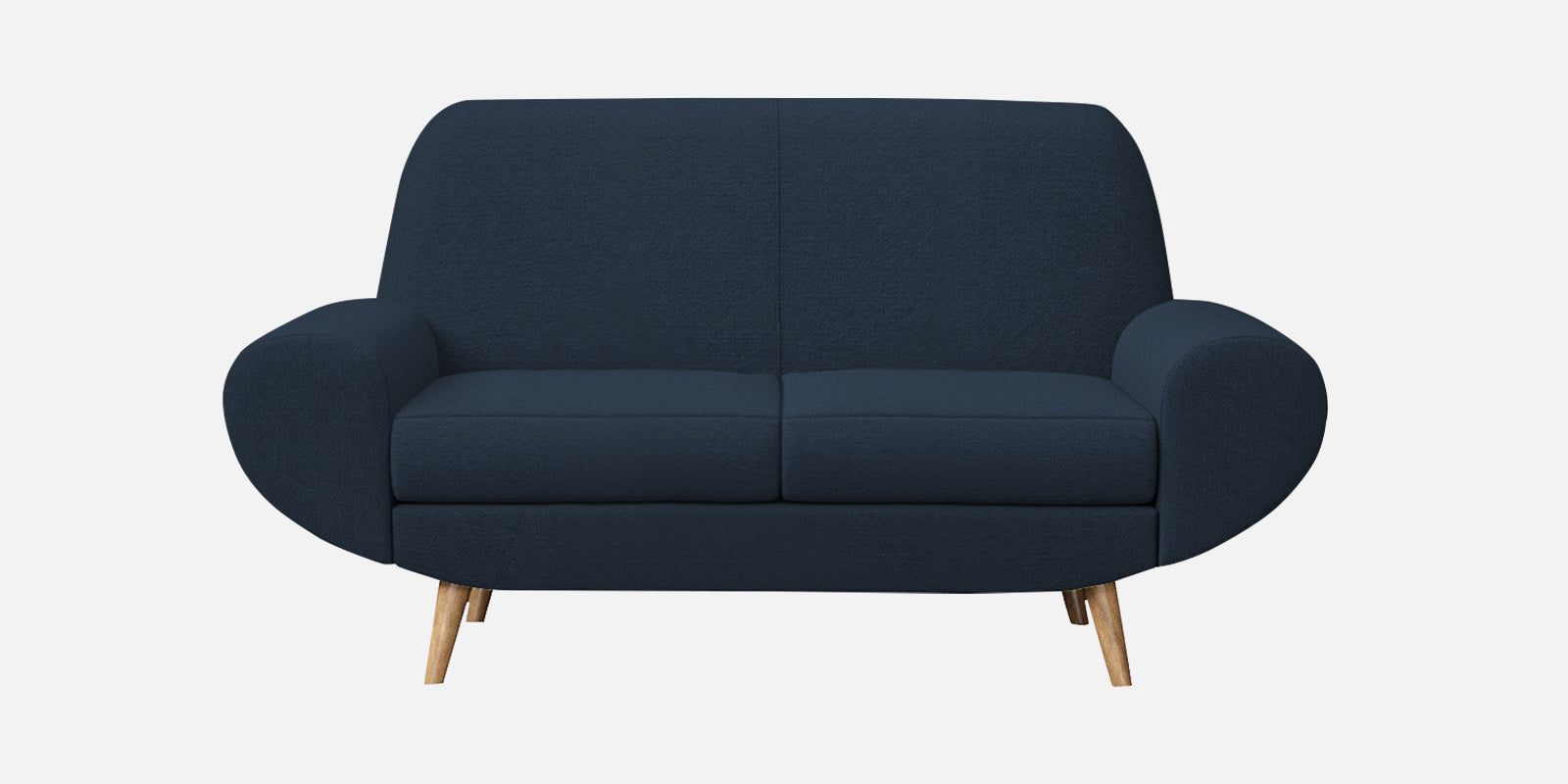 Jessy Fabric 2 Seater Sofa in Denim Blue Colour