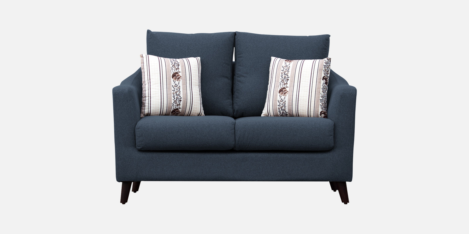 Kevin Fabric 2 Seater Sofa in Light Blue Colour