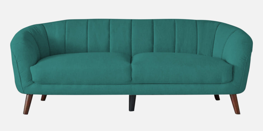 Benjamin Fabric 3 Seater Sofa In Sea Green Colour - Febonic Living