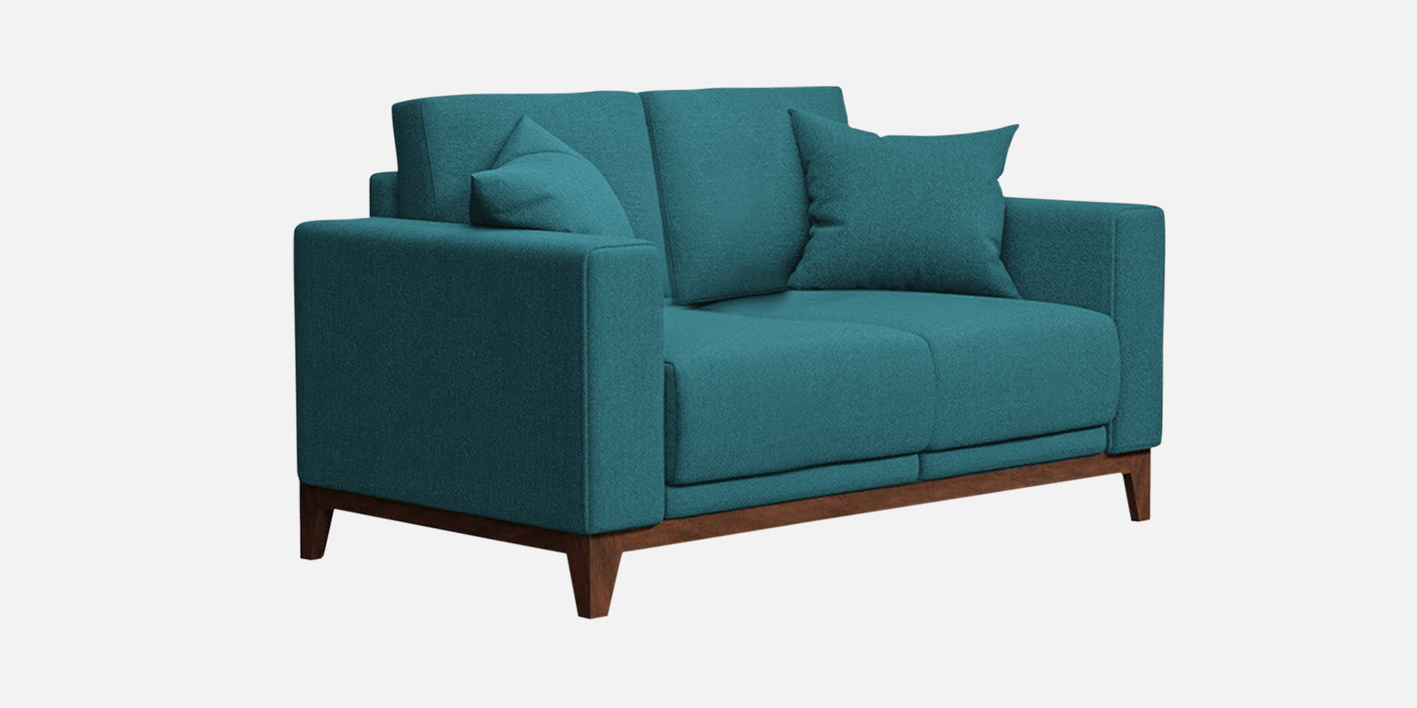 Luca Fabric 2 Seater Sofa in Water Blue Colour