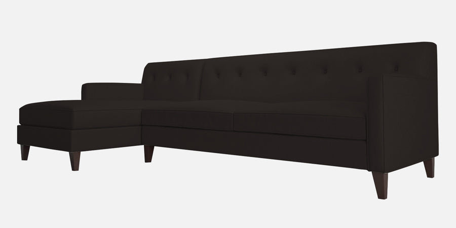 Miller Fabric Rhs Sectional Sofa 3 Lounger In Cara Brown Colour - Febonic Living