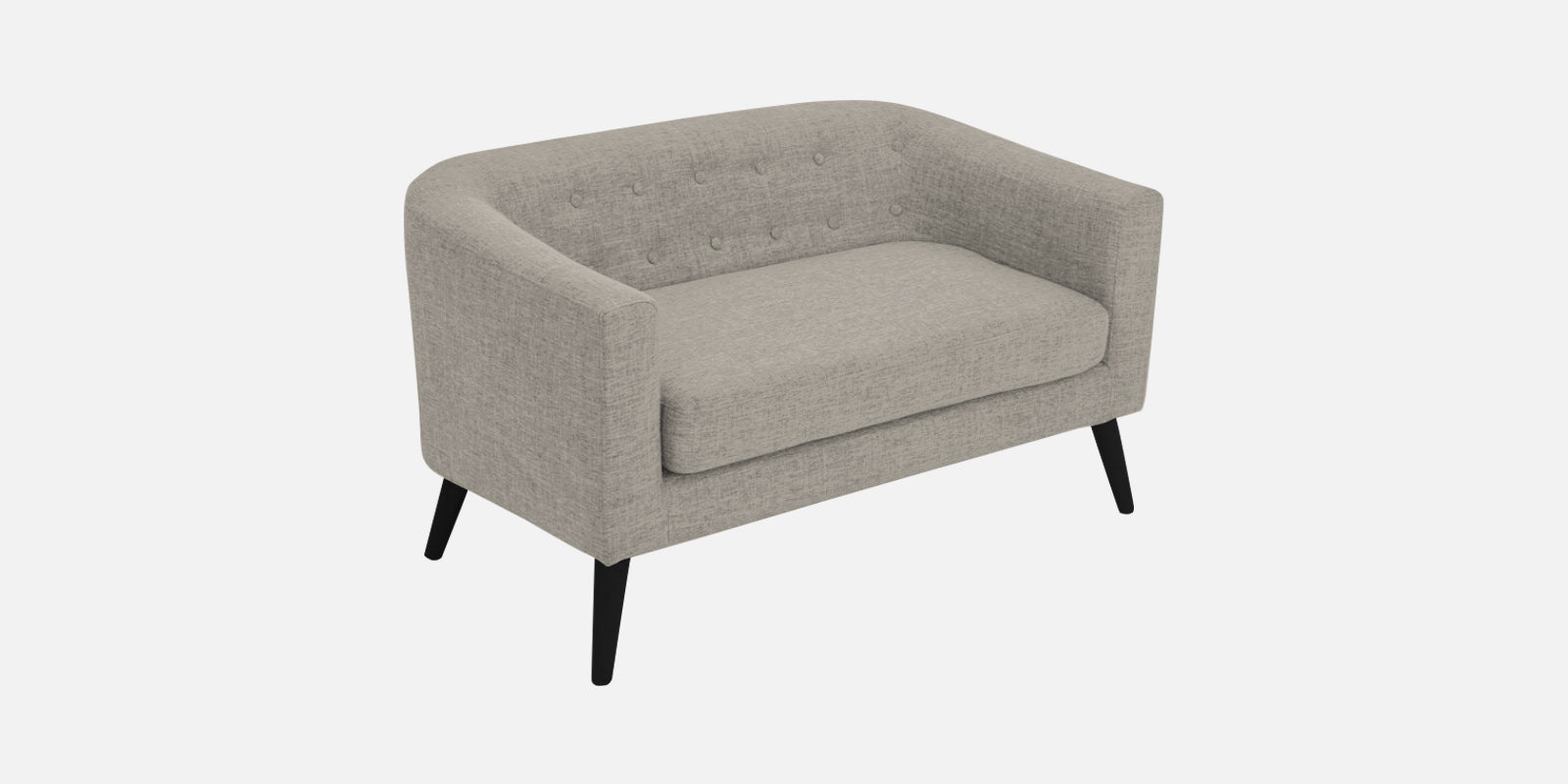 Casper Fabric 2 Seater Sofa in Ash Grey Colour