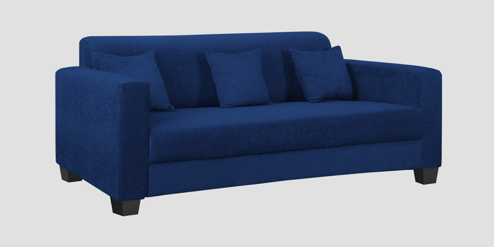 Nebula Fabric 3 Seater Sofa In Royal Blue Colour - Febonic Living