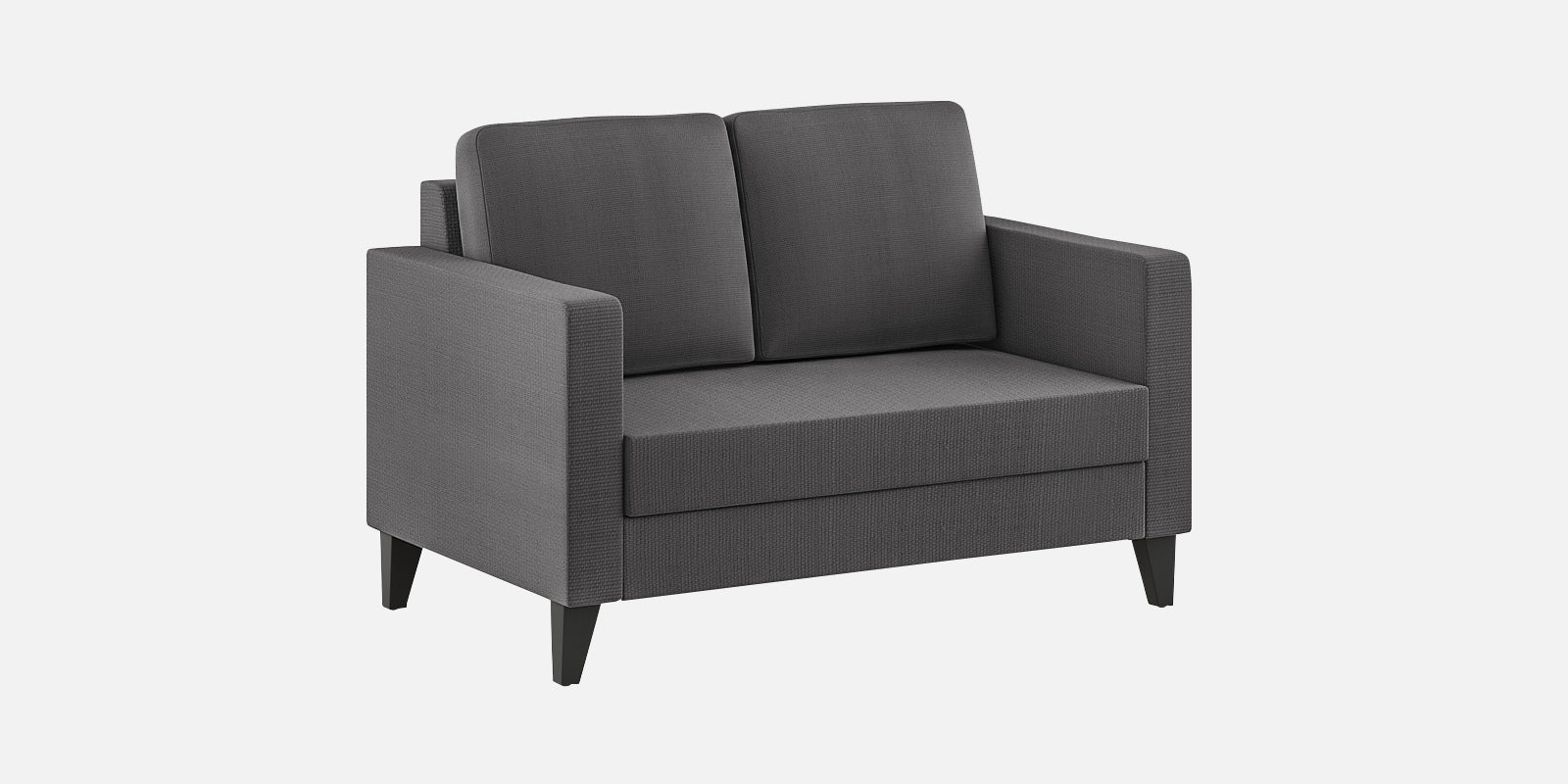 Nori Fabric 2 Seater Sofa In Sudo Grey Colour