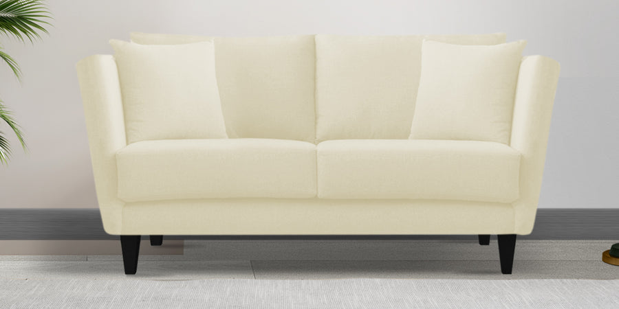 Norway Velvet 2 Seater Sofa In Warm White Colour - Febonic Living
