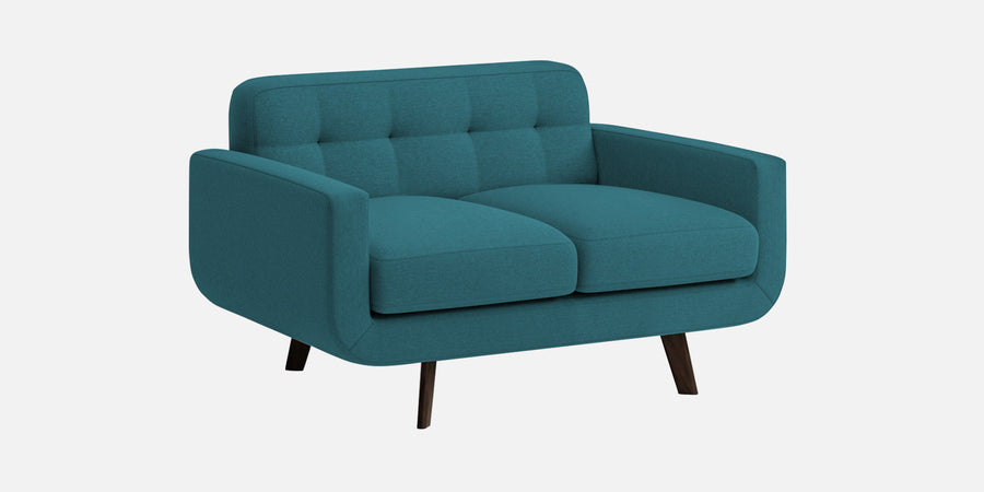 Marsela Fabric 2 Seater Sofa In Water Blue Colour - Febonic Living