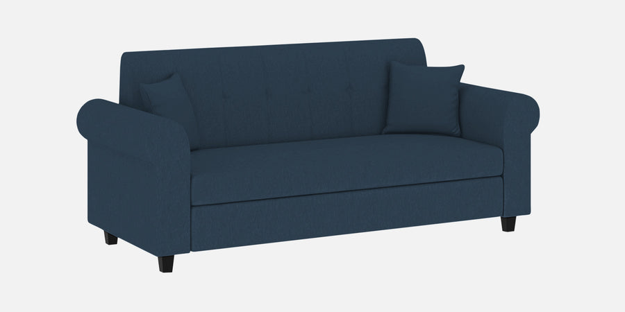 Derado Fabric 3 Seater Sofa In Light Blue Colour - Febonic Living