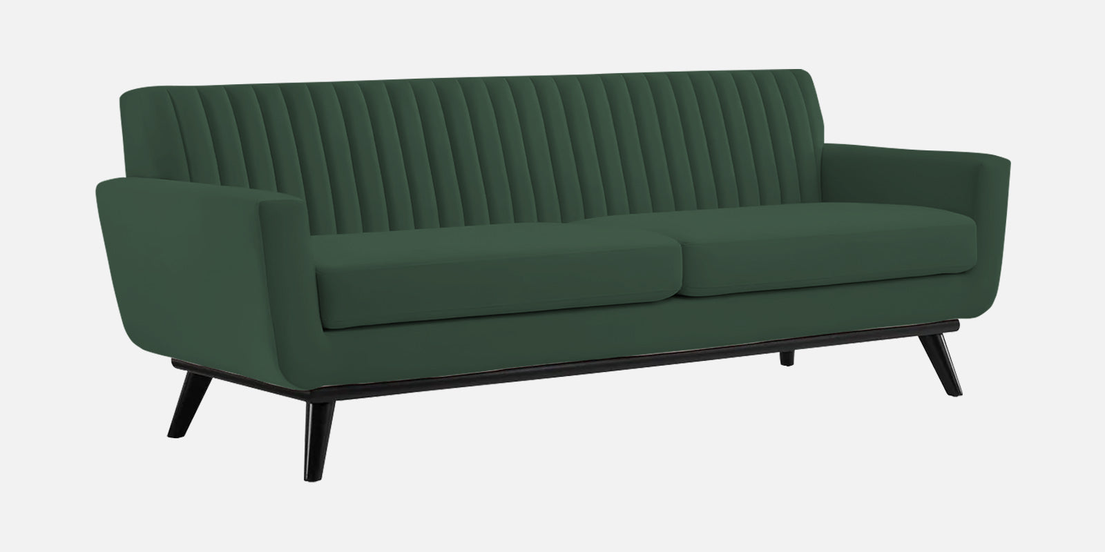 Tucker Velvet 3 Seater Sofa In Amazon Green Colour