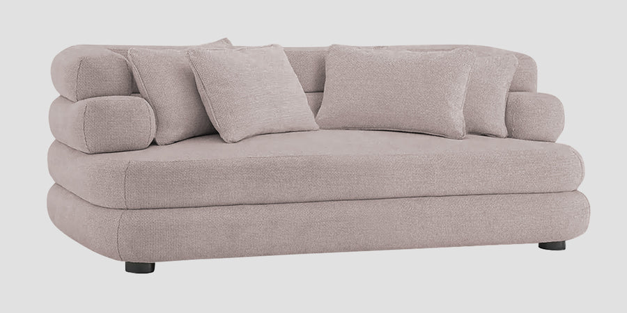 Wener Fabric 2 Seater Sofa In Almond Beige Colour - Febonic Living