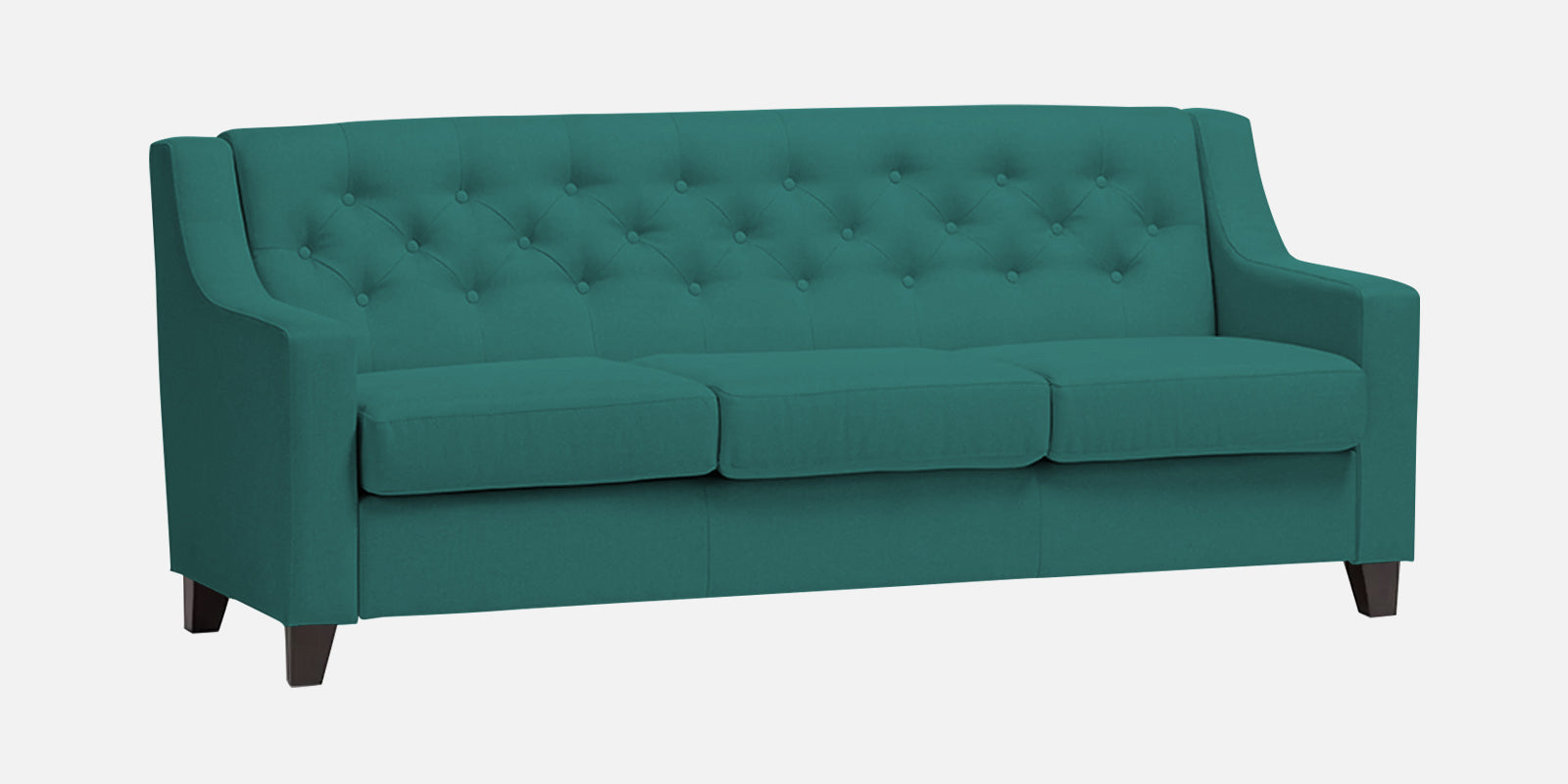 Baidy Fabric 3 Seater Sofa in Sea Green Colour